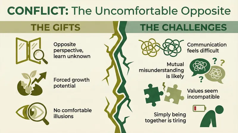 Conflict infographic