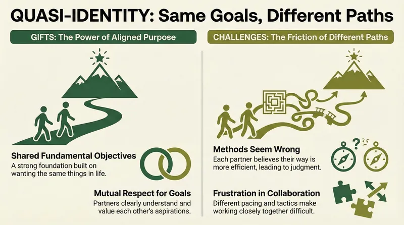 Quasi-identity infographic