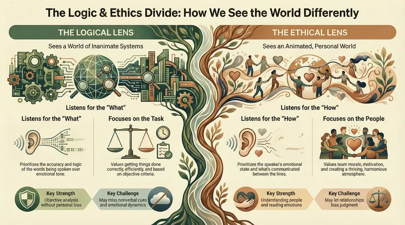 Logic and Ethics infographic