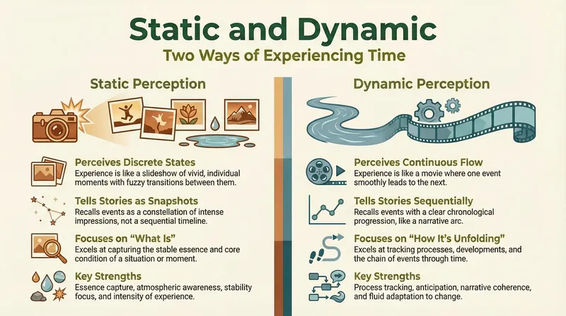 Static and Dynamic infographic